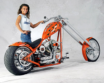 pro-street chopper custom 300mm rear tire, street, pro HD wallpaper