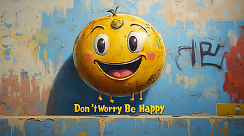 Happy Face Emoji – Don’t Worry, Be Happy, emoji, happy face HD wallpaper