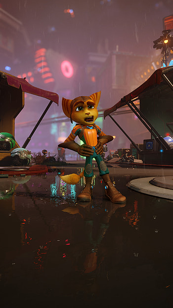 Ratchet and Clank Rift Apart, graphy thread HD phone wallpaper