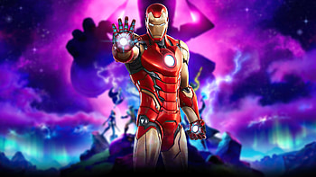 Fortnite Marvel Iron Man, iron-man, fortnite, games HD wallpaper
