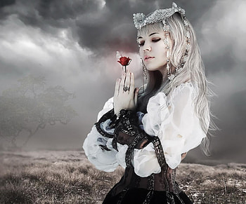 •ღ✿ღ•, digital art, fantasy, art, fantasy girl HD wallpaper