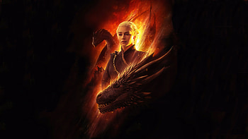Mother Of Dragons Fanart , game-of-thrones-season-8, game-of-thrones, tv-shows, daenerys-targaryen, deviantart HD wallpaper