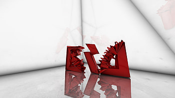 3D, Form, Letters, Logo, Logotype HD wallpaper