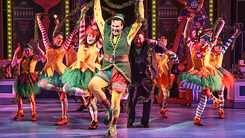 Elf The Musical, Christmas comedy, Buddy the Elf, Festive cheer HD wallpaper