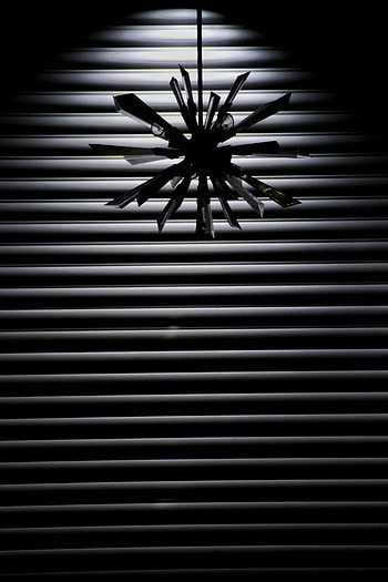 Miscellanea, Miscellaneous, Lamp, Bw, Chb, Stripes, Streaks, Jalousie HD phone wallpaper