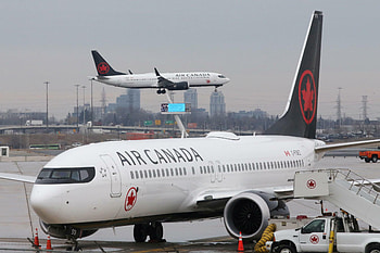 Air Canada, Boeing 737 MAX, Flugverbot HD wallpaper