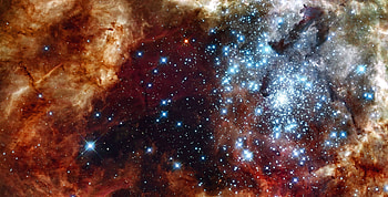 Nebula, nature, stars, gases HD wallpaper