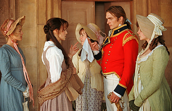 Rupert Friend, Keira Knightley, movie, Pride & Prejudice HD wallpaper