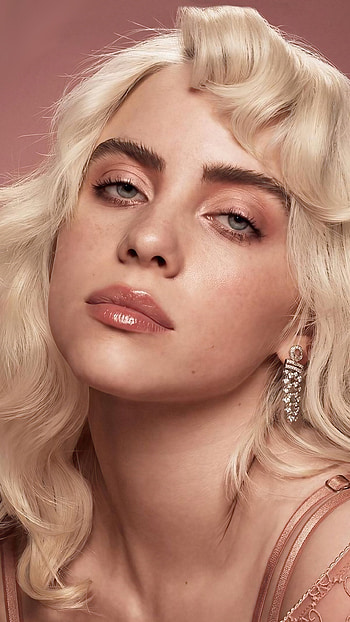 Billie Eilish in vogue UK 2021, Samsung galaxy , visuals, High resolution HD phone wallpaper