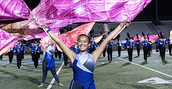 Hebron Band, Color Guard (Flag Spinning) HD wallpaper