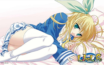 Like life, sexy, anime, wall, girls, school HD wallpaper
