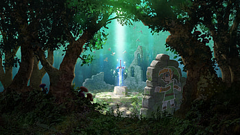 Master Sword – The Legend of Zelda: A Link Between Worlds on Switch, video game, The Legend of Zelda, Master Sword, The Legend Of Zelda: A Link Between Worlds, Nintendo Switch HD wallpaper