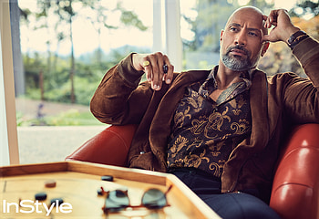 Dwayne Johnson InStyle 2017, dwayne-johnson, male-celebrities, boys HD wallpaper