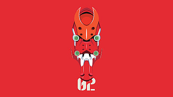 Neon Genesis Evangelion Eva Unit 02 , neon-genesis-evangelion, anime HD wallpaper