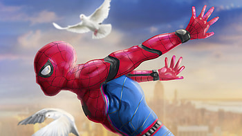Spiderman Ready For Day, spiderman, superheroes, artist, artwork, digital-art, deviantart HD wallpaper