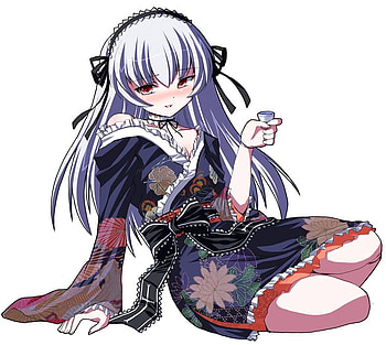 Rozen maiden, cute, suigintou, anime HD wallpaper