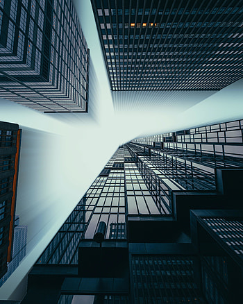 Facade, edges of buildings HD phone wallpaper