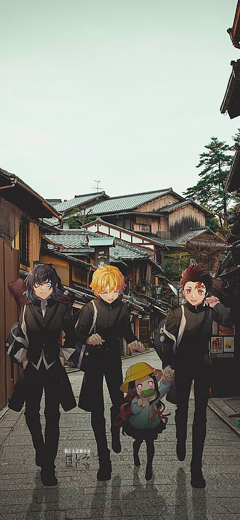 demon slayer, zenitsu, inosuke, kimetsunoyaiba, tanjiro, demonslayer, kny, nezuko HD phone wallpaper