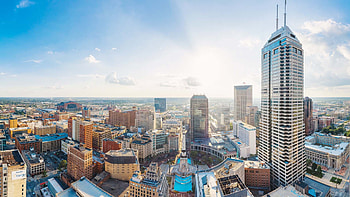Indianapolis Skyline, Marriott Bonvoy Traveler, City guide, Insider tips HD wallpaper