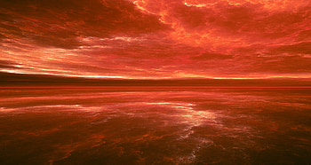 Red Sky Abstract , abstract, red, sky, deviantart HD wallpaper