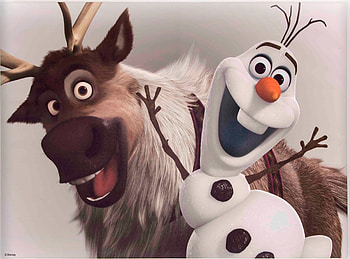 Sven, Frozen Animation, Disney Canvas, Olaf HD wallpaper