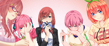 Itsuki Nakano, Miku Nakano, The Quintessential Quintuplets, Anime, Ichika Nakano, Nino Nakano, Yotsuba Nakano HD wallpaper