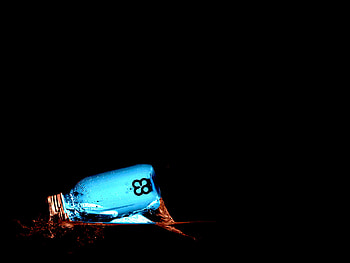 GlowCode, poison, bottel HD wallpaper