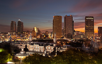 Tampa skyline, Best , Sarah Thompson, Stunning visuals HD wallpaper