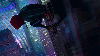 Spider-Verse masterpiece, Ultra , Epic heroics, Vibrant visuals HD wallpaper