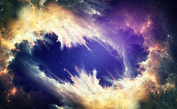 The universe, colorful, universe, colors, beautiful, stars, all, heaven, clouds, space, splendor HD wallpaper