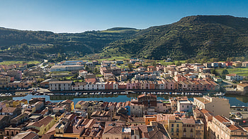 Bosa, Historical tower house, Stunning terrace, Unique experience HD wallpaper