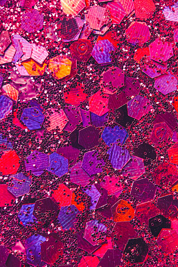 Abstract, Pink, Glare, Tinsel, Sequins, Hexagons HD phone wallpaper