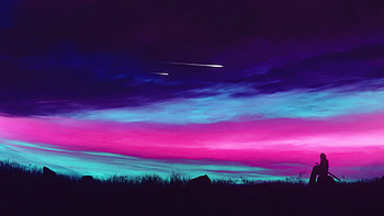 One In End , alone, artist, artwork, digital-art, deviantart HD wallpaper