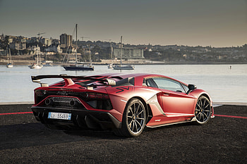 Lamborghini Aventardor SVJ Rear, lamborghini-aventador-svj, lamborghini-aventador, lamborghini, cars, 2018-cars HD wallpaper