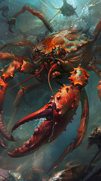 Crab Conquest - and Dive In! HD phone wallpaper