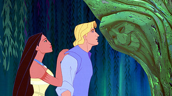 Grandmother Willow and John Smith, Pocahontas (1995) HD wallpaper