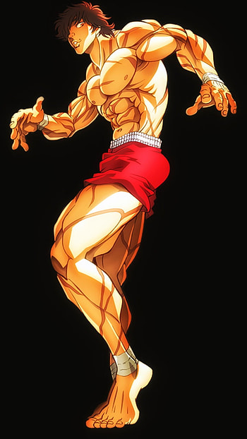 Baki Hanma, art, human_body HD phone wallpaper