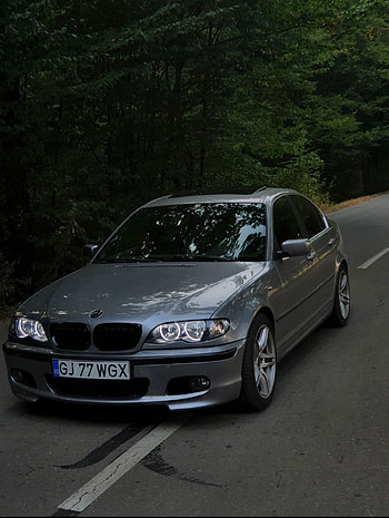 Bmw, automotive lighting, automotive parking light, e46 HD phone wallpaper