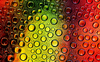 Colors and Bubbles, colors, abstract, 3d, bubbles HD wallpaper