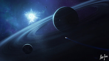 Project Nebula , planet, digital-universe, artist, artwork, digital-art, artstation HD wallpaper