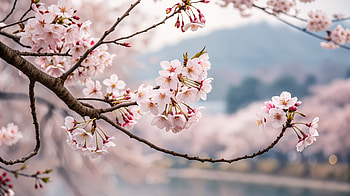 Serenity in Bloom: Cherry Blossom Ultra, cherry blossom, spring, flower, nature, landscape HD wallpaper