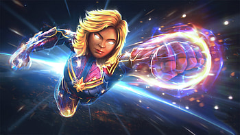 Captain Marvel Marvel Contest Of Champions, marvel-contest-of-champions, games, marvel, captain-marvel HD wallpaper