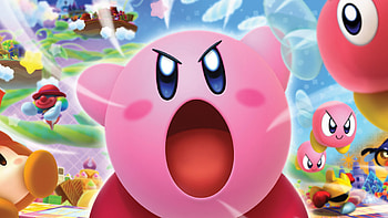 Cute Kirby HD wallpaper