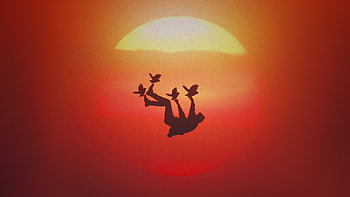 Rescued By Wings Of Strength, artist, artwork, digital-art HD wallpaper