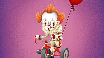 Pennywise Lets Float , pennywise, it, clown, movies, deviantart HD wallpaper