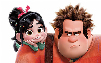 Wreck-It Ralph, Vanellope Von Schweetz, Ralph HD wallpaper