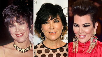 Kris Jenner, Beauty evolution, Hair and makeup transformation HD wallpaper