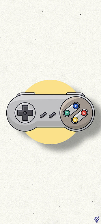 SNES Minimal, Art, Minimalistic, Minimalism, Nintendo, Minimalist, Controller HD phone wallpaper