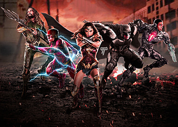 Aquaman, Movie, Justice League, Batman, Cyborg (Dc Comics), Flash, Gal Gadot, Jason Momoa, Justice League (2017), Ray Fisher, Wonder Woman HD wallpaper