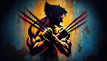 Wolverine Hero And Villain, wolverine, superheroes, artwork, digital-art, ai, deviantart HD wallpaper